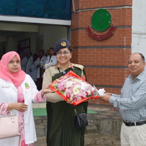 Brig Gen Tawhida Nawazesh (FCPS, DDV) New Principal of AMCR