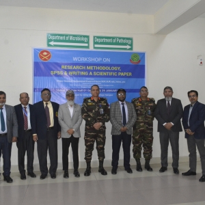 Training Program on Research Methodology, SPSS and Writing a Scientific Paper Held at AMCR